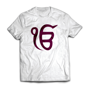 Ik onkar, oneness white t-shirt