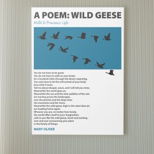 wild geese poster 18x24